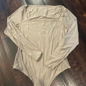 Abercrombie & Fitch Tan Bodysuit